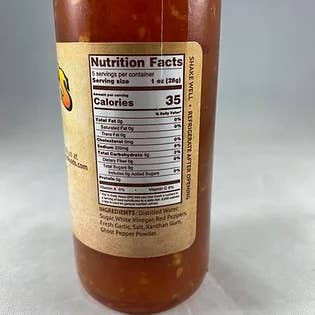 Mikey V's Foods - Wholesale Hot Sauce - Sweet Ghost Pepper Sauce1