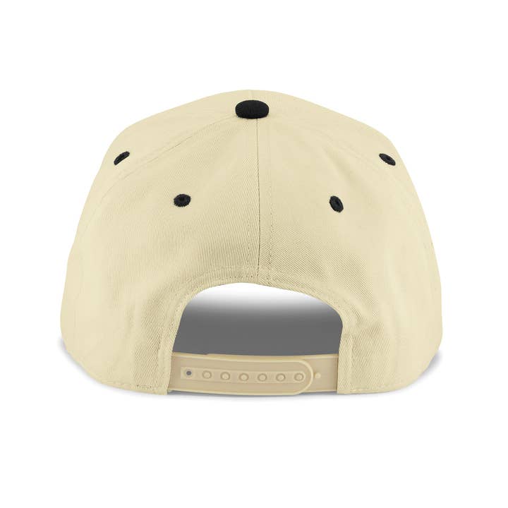 Dad Brand - Venta al por mayor Gorra de béisbol - Unisex - 19º Hoyo | Crema y Negro3