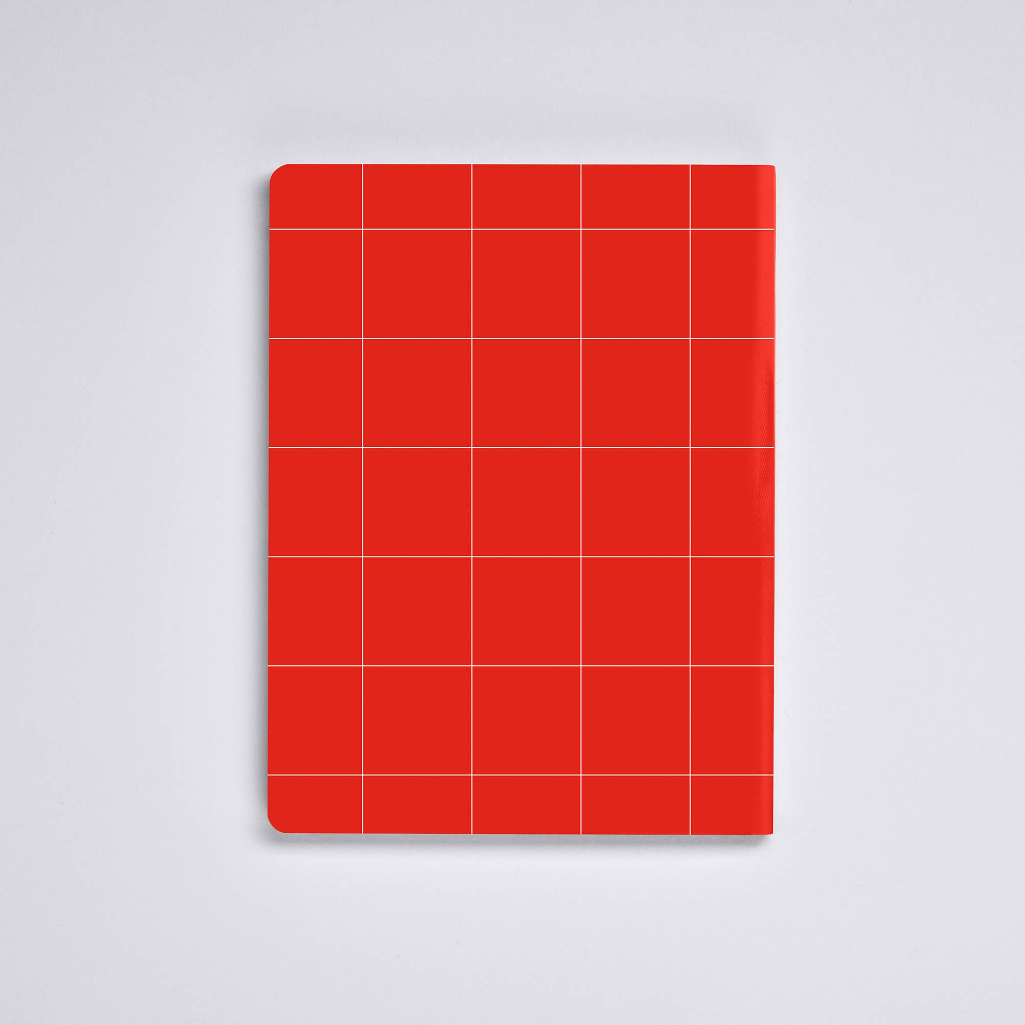 nuuna - Wholesale Notebook - Break The Grid Red - Notebook L light | 82 creative grids6
