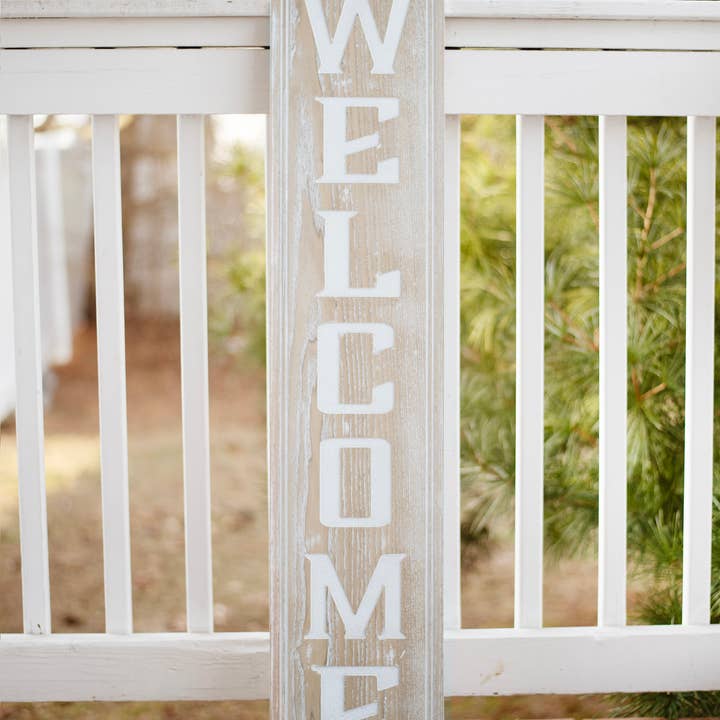 Bella Home Garden Decor - Wholesale Outdoor Sign - Welcome Porch Board