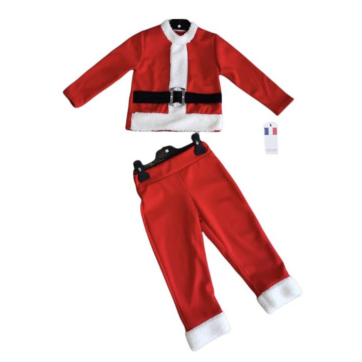 Conjunto Papá Noel niño 2-8 años - rojo para venta al por mayor de red white