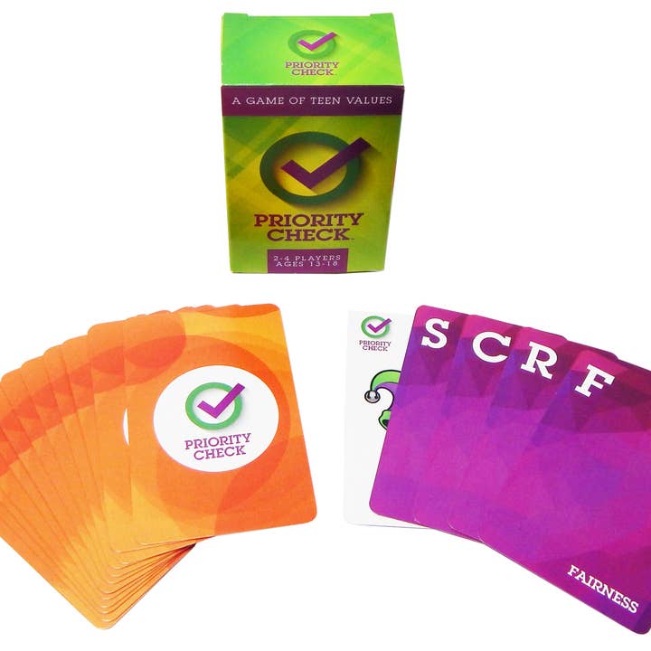 Play Therapy Supply - Wholesale Card Game - Priority Check: A Game of Teen Self-Awareness2