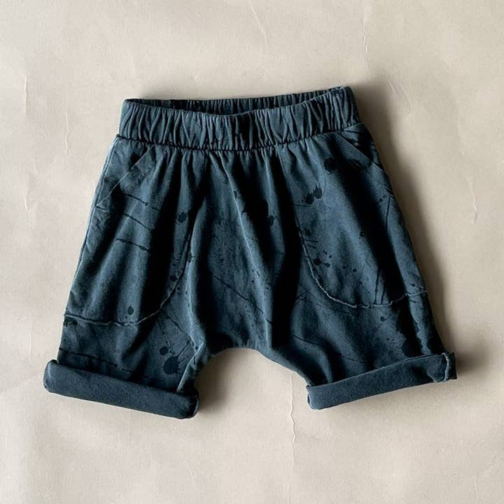 Ivan-Splatter Shorts | Zwart voor wholesale door Joah Love