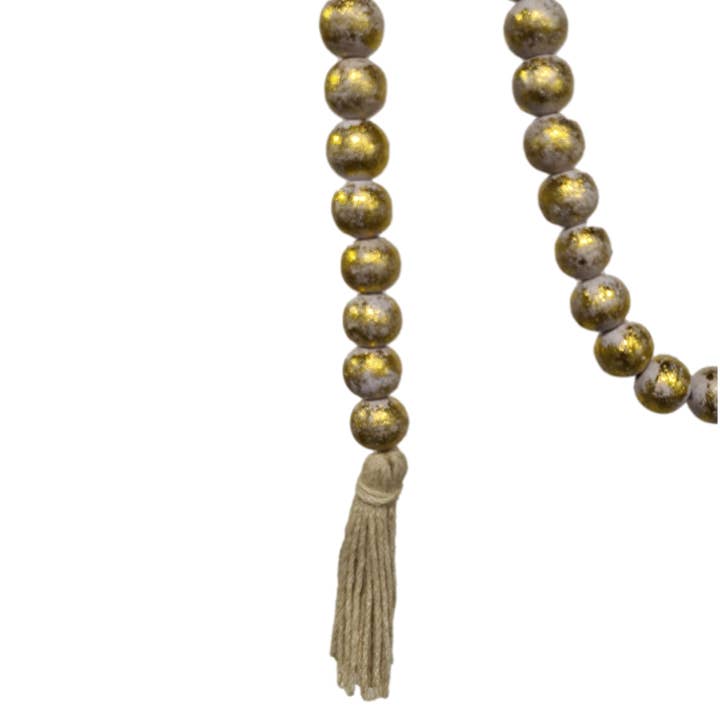 Wilco Home - Wholesale Slingers - 90" WD BOHO Bead Garland voor Kerstmis, herfst en elke dag9