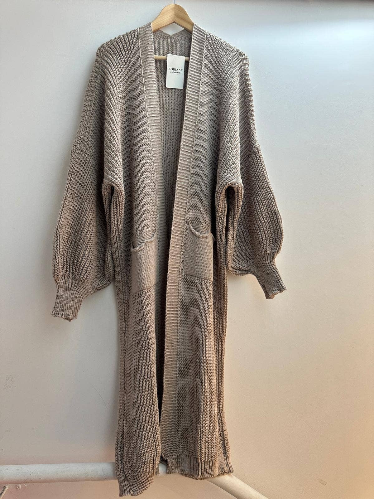 LORIANE - Wholesale Cardigan - Women's - 2268 Long knitted cardigan14