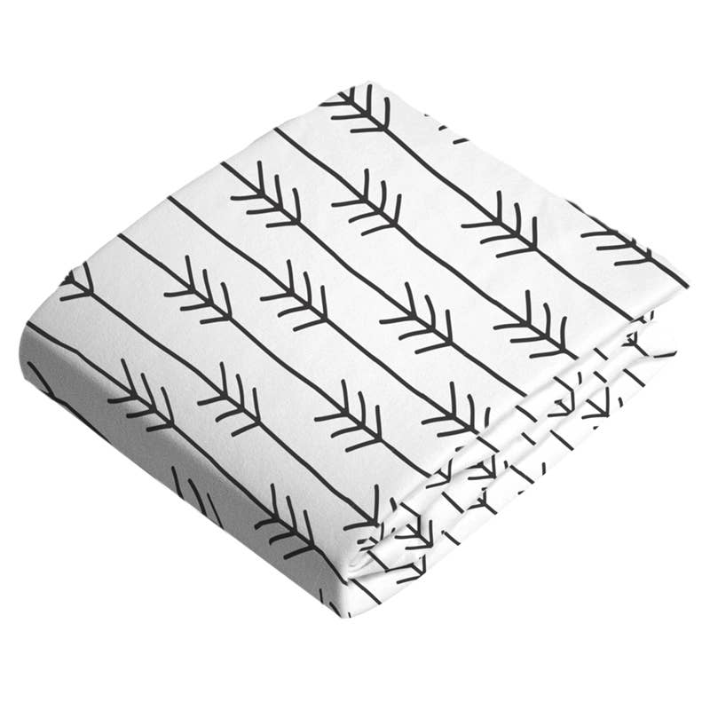 Kushies Baby - Wholesale Cot/Crib Sheets - Flannel Crib Sheet1