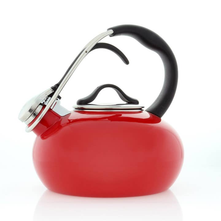 Chantal Cookware - Wholesale Tea Pot - Enamel-on-Steel Classic Loop Teakettle (1.8 Qt.)13