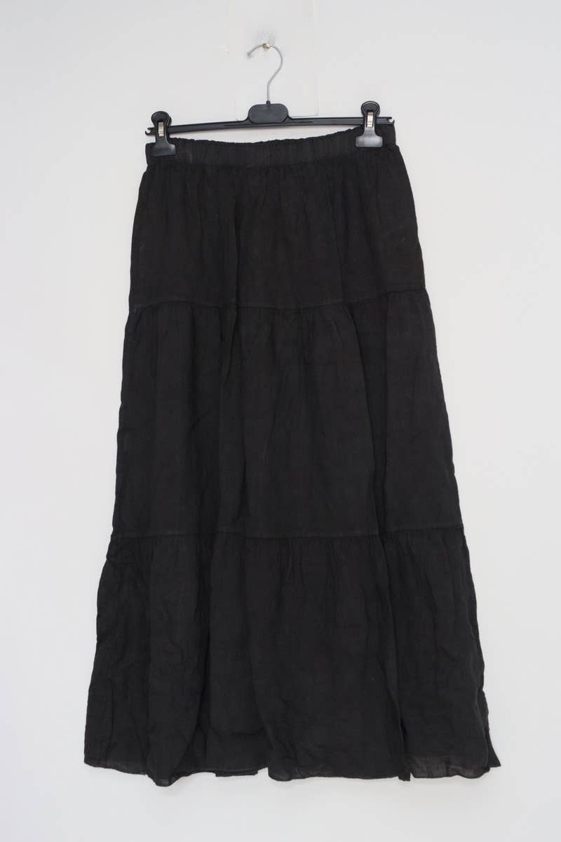 LÉA & LUC - Wholesale Skirt - Women's - 100% Linen Skirt REF. 83480