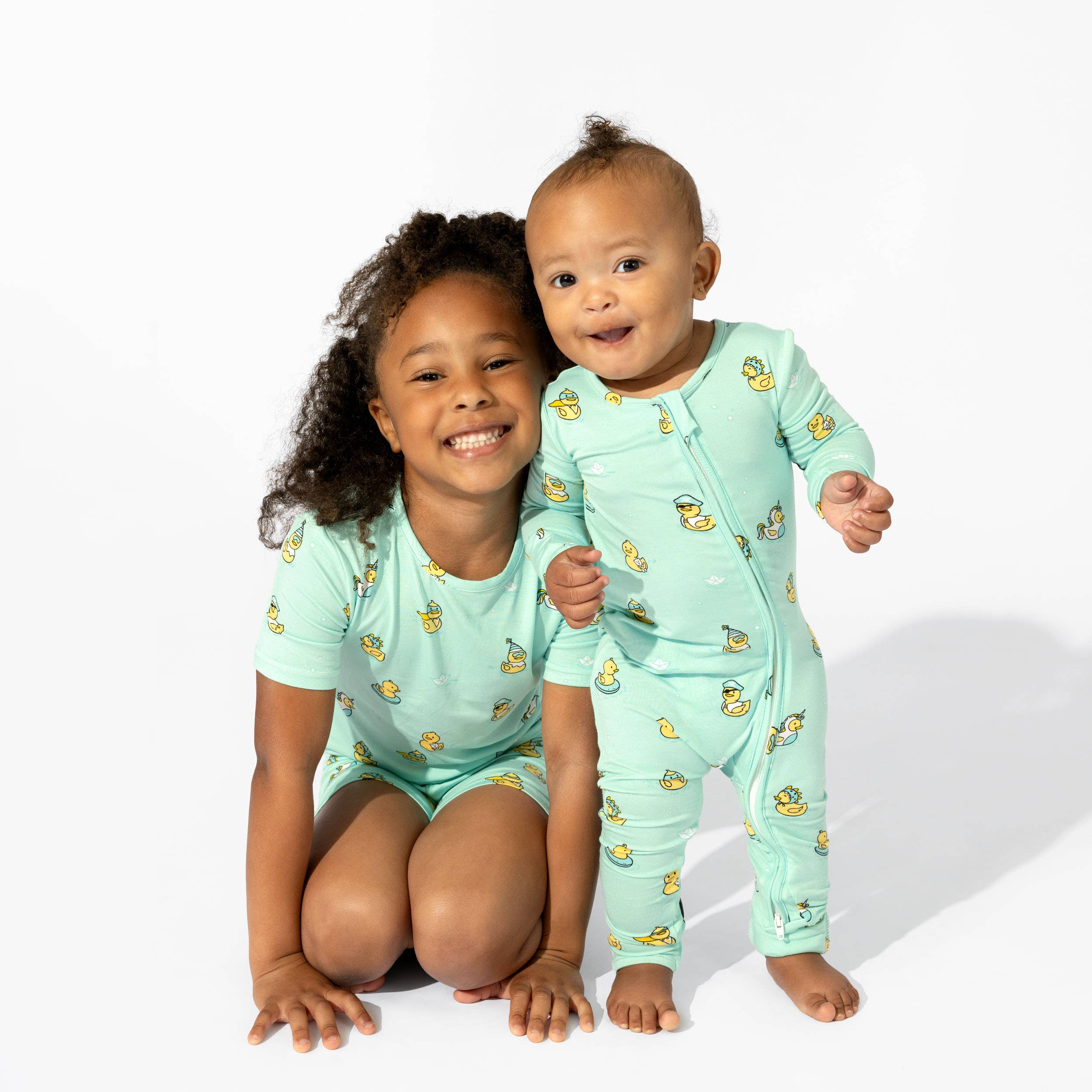 Bellabu Bear - Wholesale Sleepwear Set - Kids - Rubber Ducky Bamboo Kids Pajama Short Set10