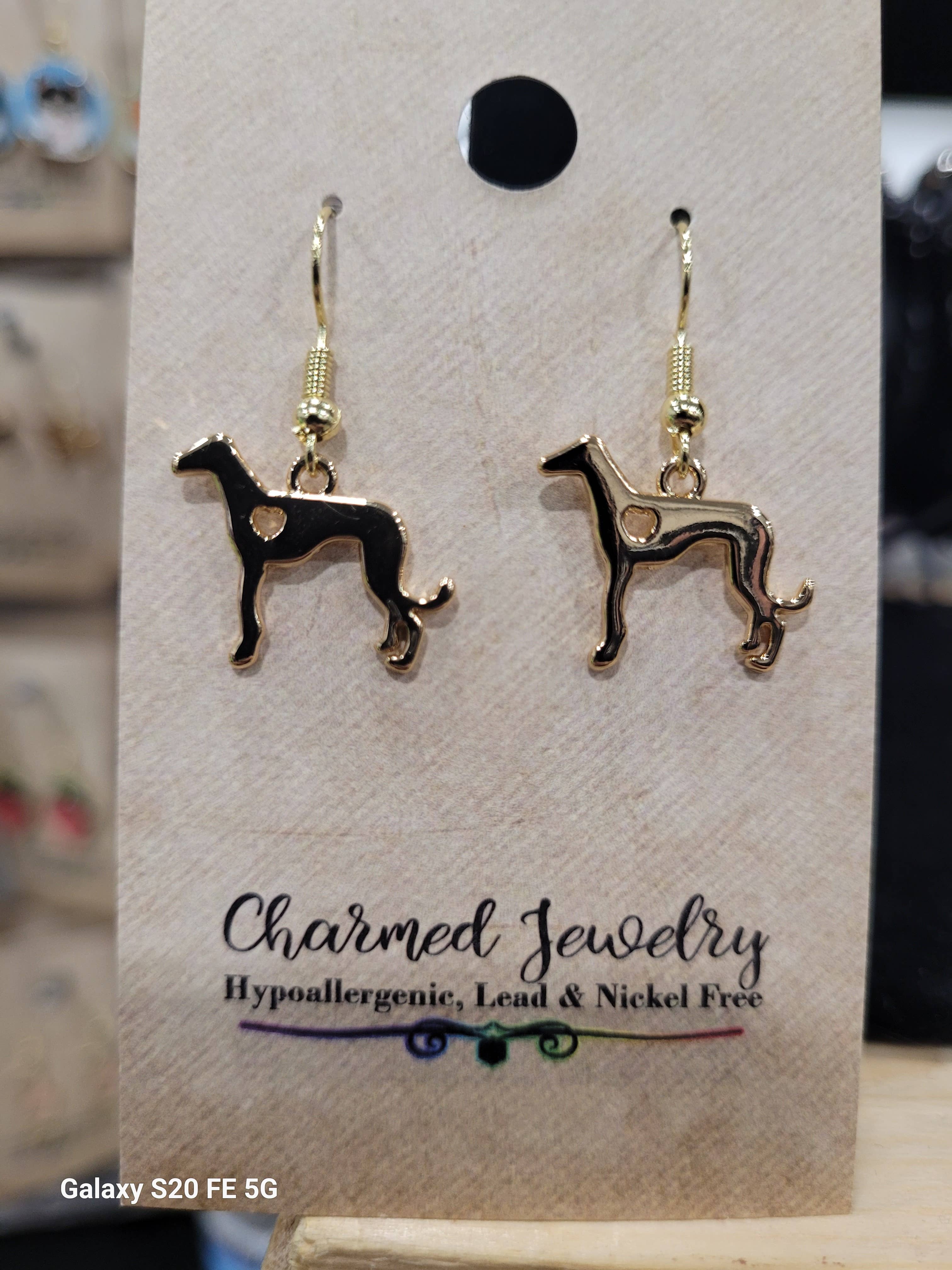 Con-Quest Crafts - Wholesale Dangle Earrings - Cat & Dog Earrings & Necklaces11