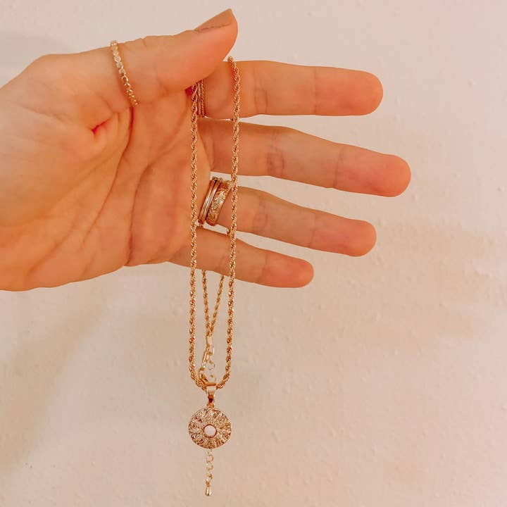 driftaway jewelry - Wholesale Pendant/Charm Necklace - Sol Golden Necklace2