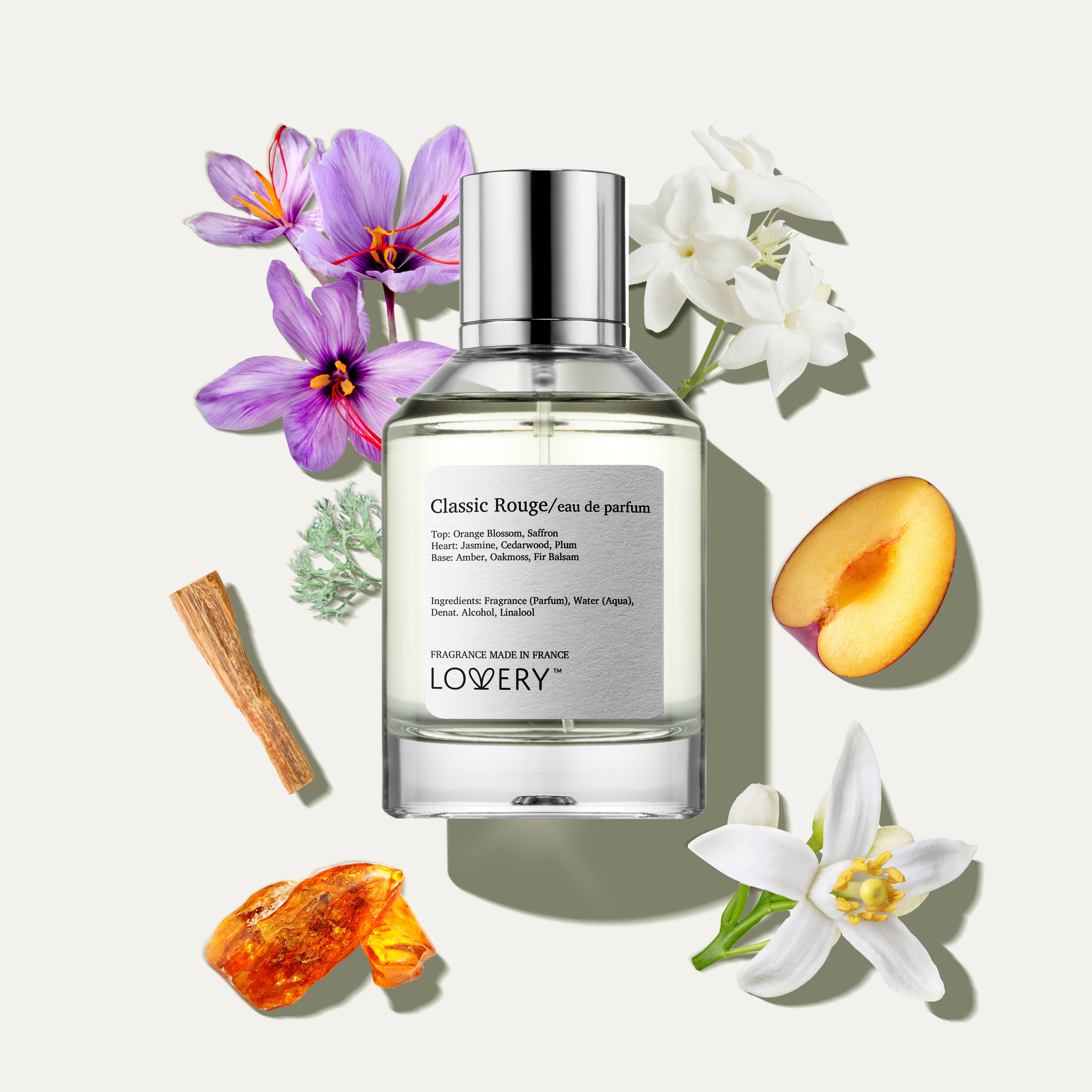 Lovery - Wholesale Perfume/Eau de Toilette - Perfumes from France, Classic Rouge EDP Inspire by Baccarat4