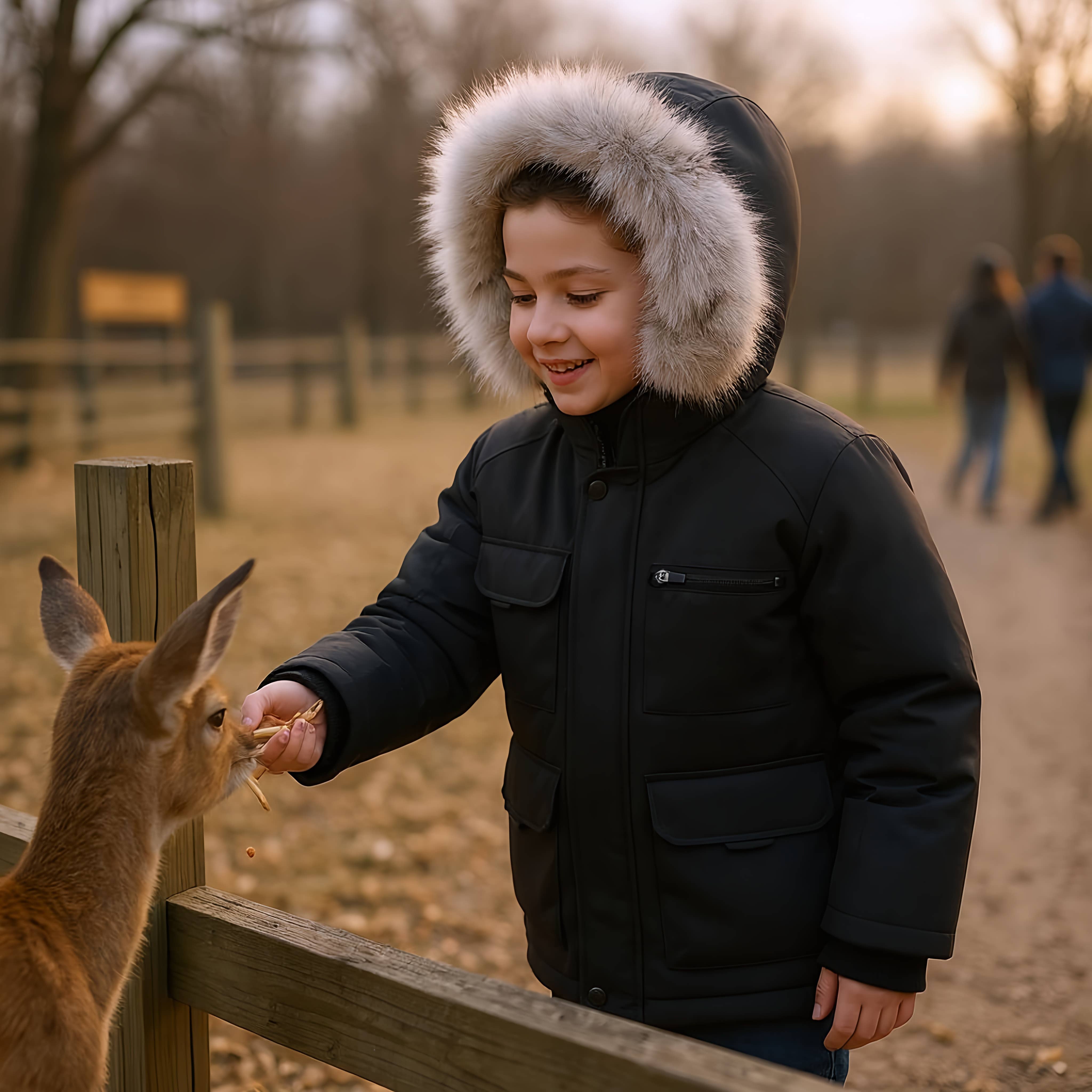 Rokka & Rolla - Wholesale Parka - Kids - Boys' Ripstop Parka Jacket Fleece Lined Winter Coat11