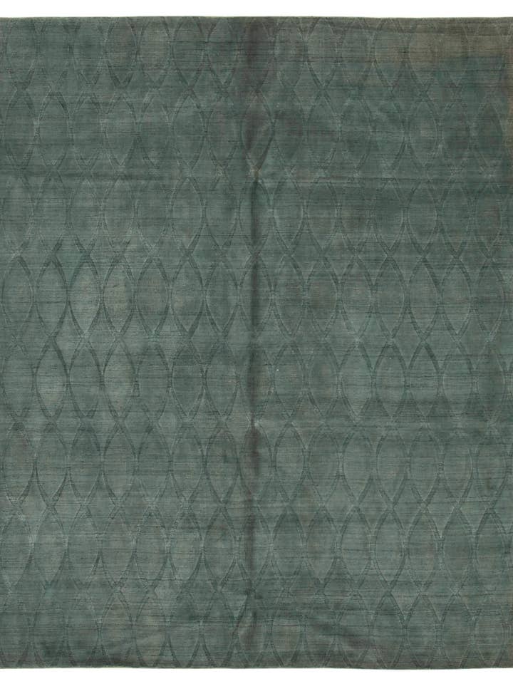 Tapis marocain bleu 8x10 - 37377 pour la vente par RUG N CARPET