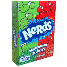 INTERNATIONAL TASTE FOOD SARL - Wholesale Gummy - NERDS WATERMELON CHERRY 47GR X 360