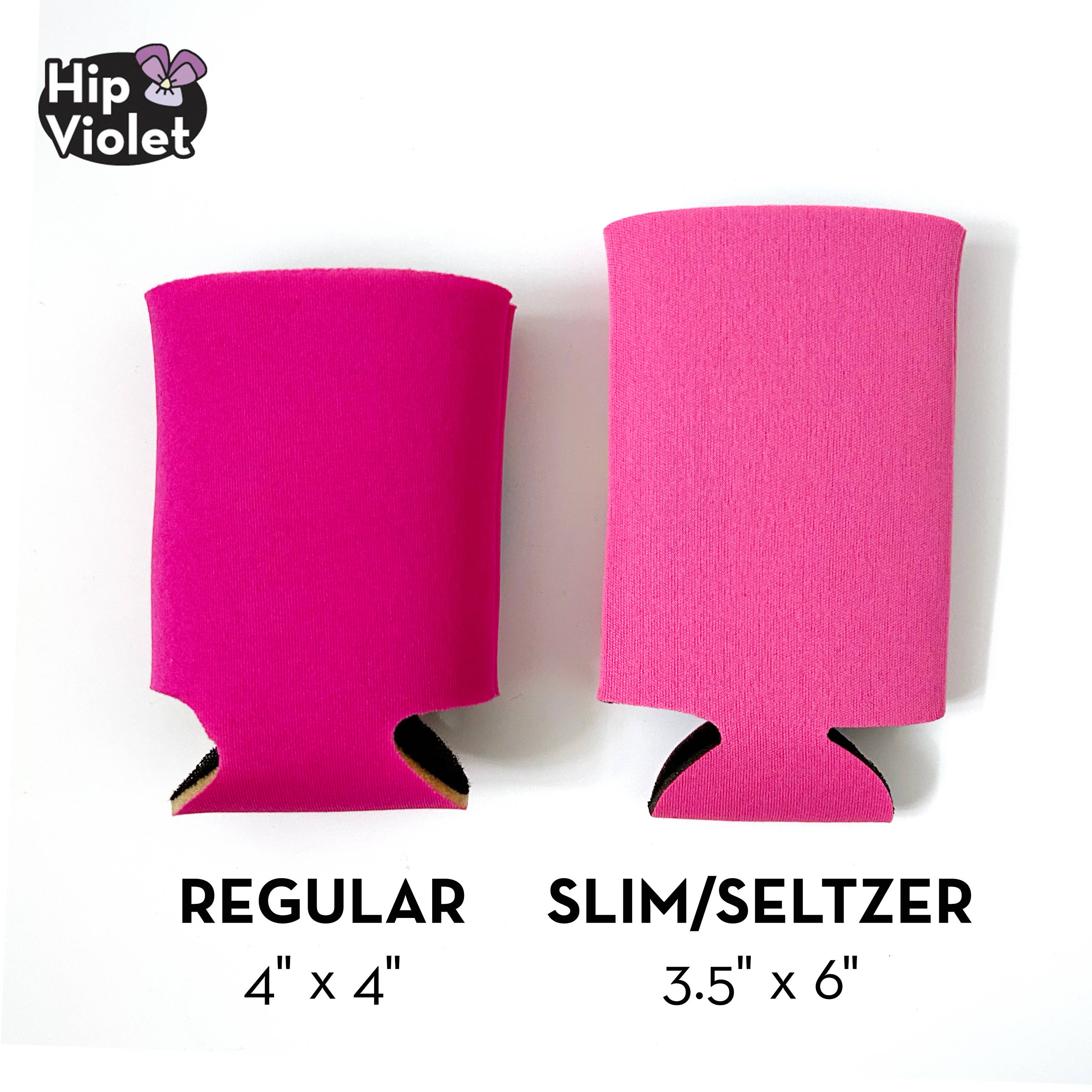 Hip Violet - Wholesale Isolators voor dranken/huggers en koozies - Laten we drinken & onzin praten blikkoeler - Grappige blikkoeler6