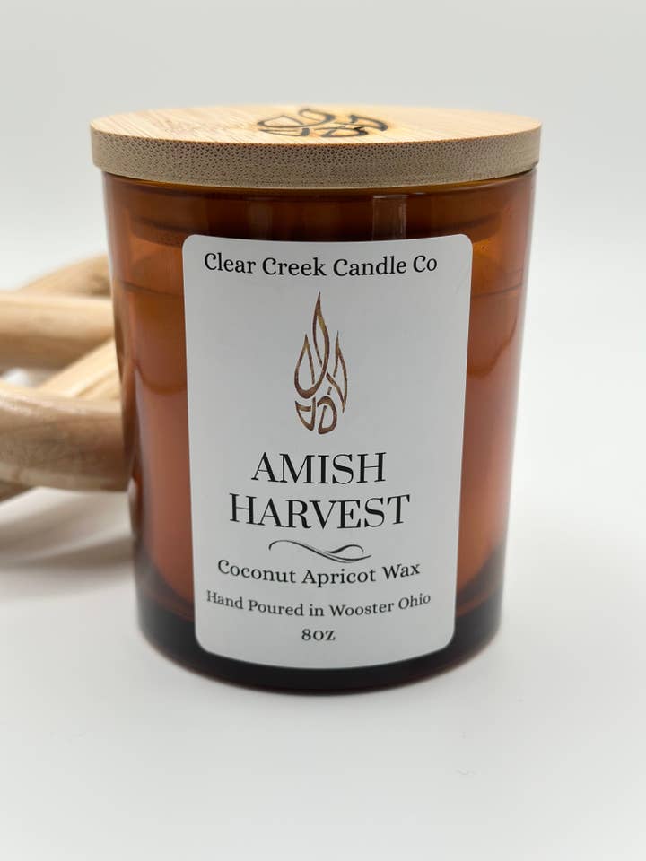 Amish Harvest 8oz for wholesale by Clear Creek Candle Co