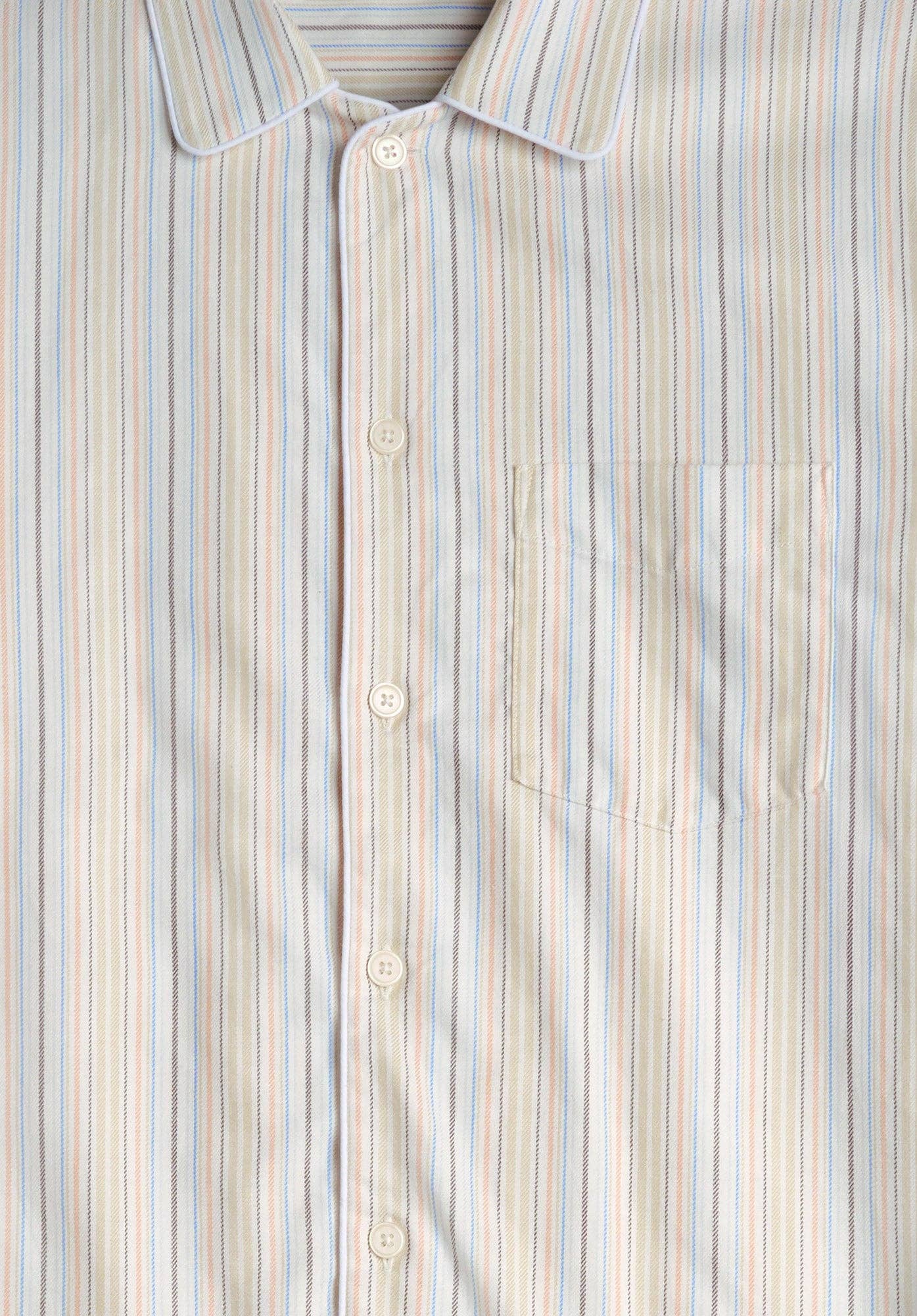 Henry Pajama Set in Twill Stripe for wholesale on Faire4