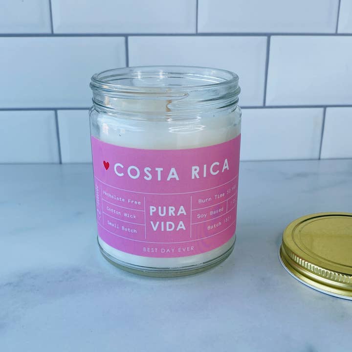 Rambling Caravan - Wholesale Jar/Filled Candle - Costa Rica Candle6