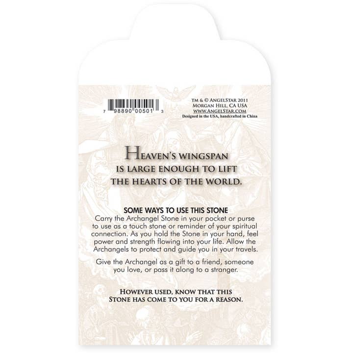 AngelStar - Wholesale Keepsake Coin/Token - Raphael - Archangel Stone 3