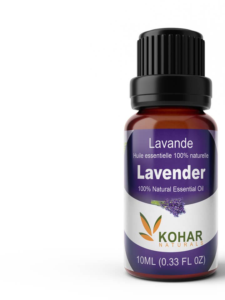Óleo essencial de lavanda 100% natural, 10 ml por atacado de KOHAR NATURALS