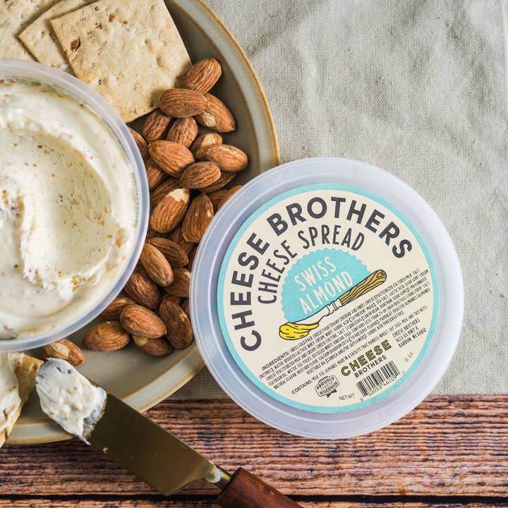 Cheese Brothers - Wholesale Cheese - Swiss Almond Cheese Spread