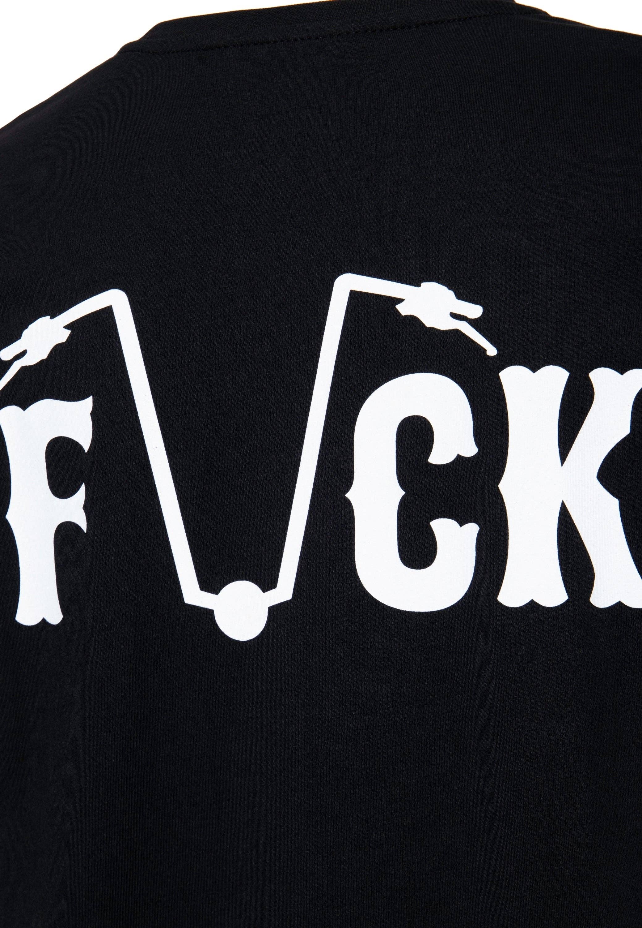 nero T-shirt «Fucki» edizione Lucki Maurer in vendita all'ingrosso su Faire3