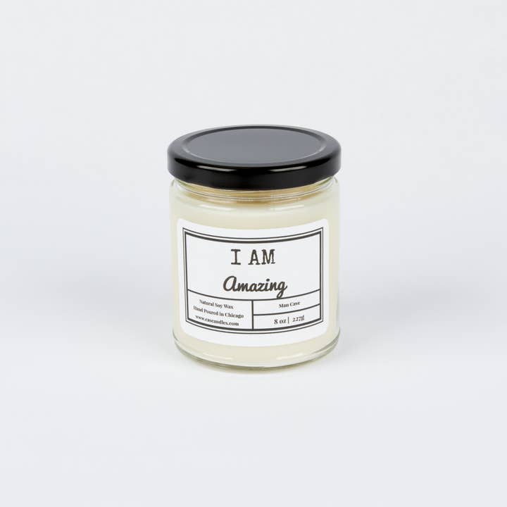 I AM Amazing - Affirmation Candle for wholesale by C.A.S Candles
