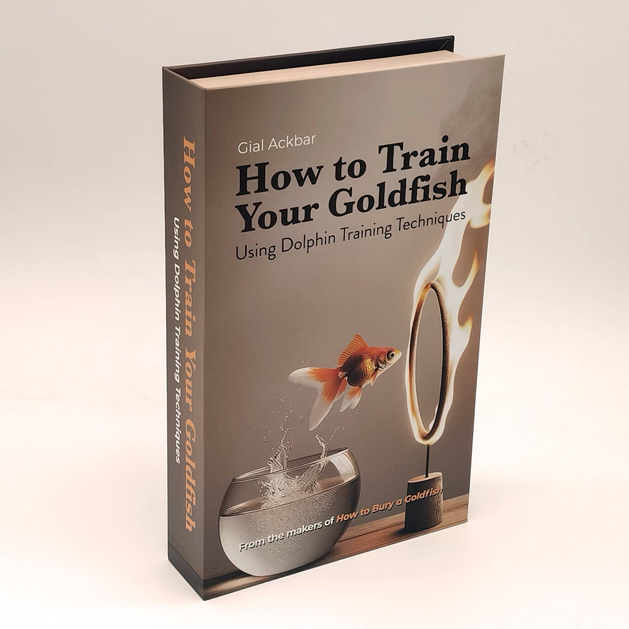 Book Boxes - Wholesale Decorative Box - How to Train Your Goldfish Using Dolphin Training Techniques1