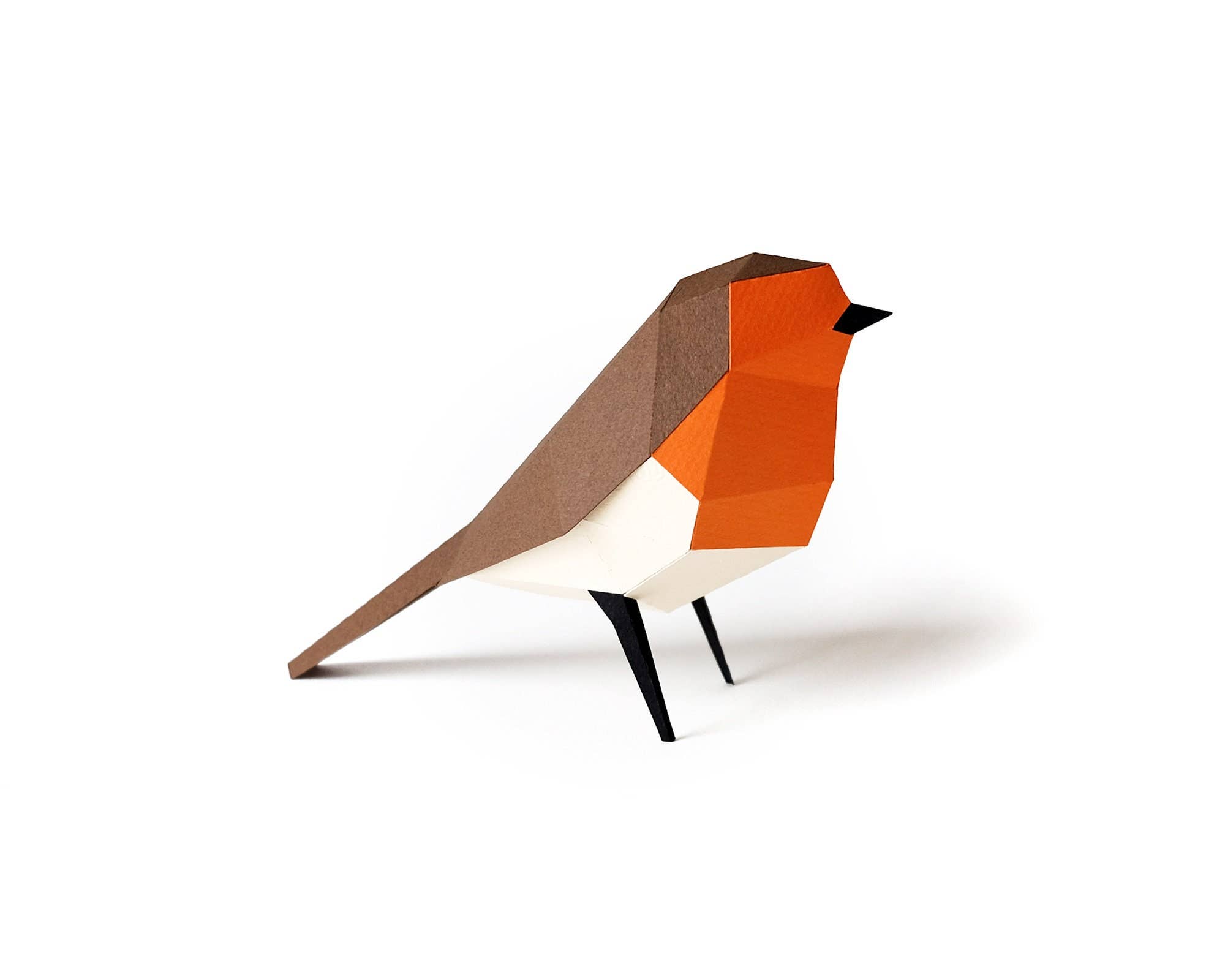 PLEGO - Wholesale DIY Craft Kit - ERITHACUS RUBECULA - paper bird4