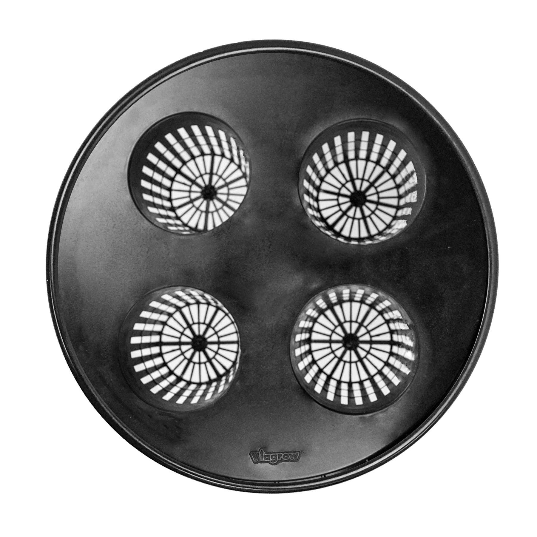 Viagrow - Wholesale Plant Pot - Viagrow Net Pot Mesh Bucket Lid, 3" Net Pots x 4 (5 Pack)2