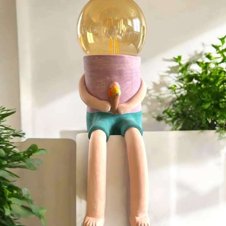 Thetis Art Studio - Wholesale Figurine Lamp - La lampada del sognatore2