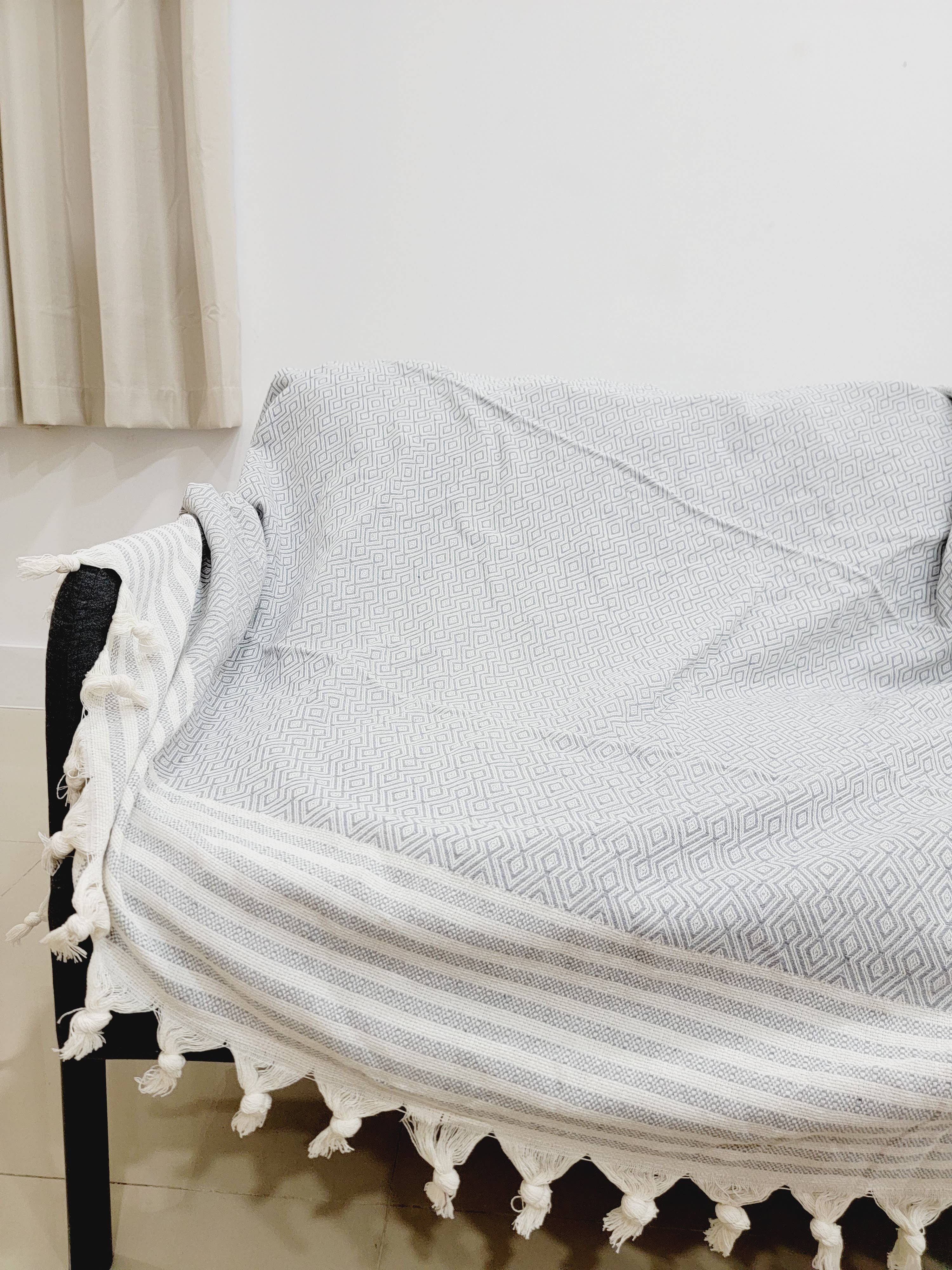 EBRU Home - Vendita all'ingrosso Plaid - Coperta da letto Xlarge, fodera in cotone, 5 colori assortiti6