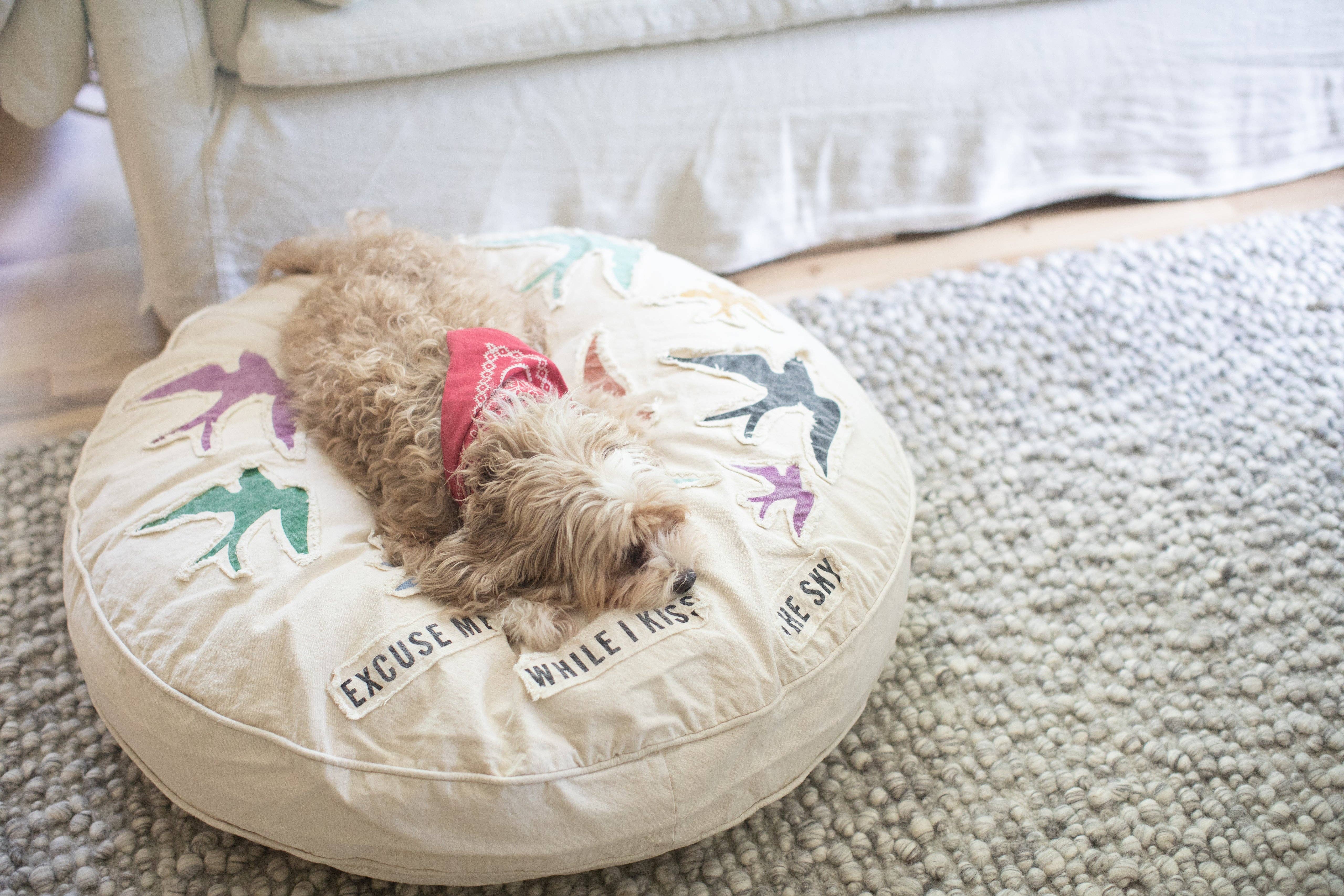 Sugarboo & Co - Wholesale Pouf - ***Excuse Me While I Kiss the Sky Floor Pouf2