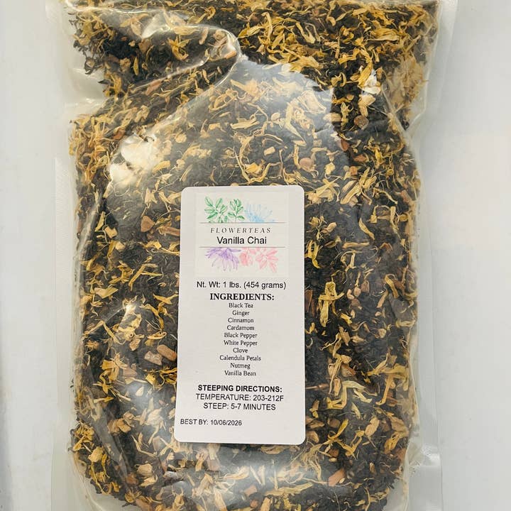 FlowerTeas - Wholesale Loose tea - Bulk Loose Leaf Tea 1 lbs Commercial Brewing Food Service3