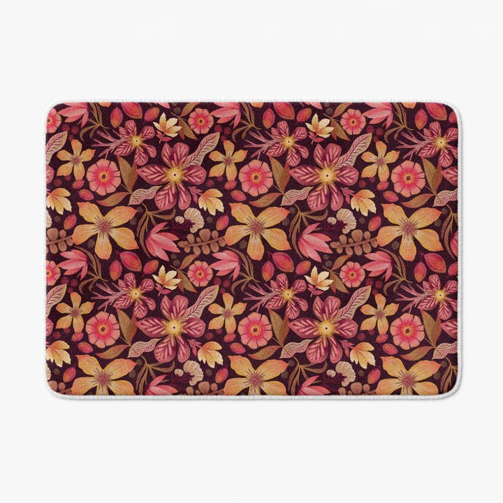 Tappetino da bagno Petali Speziati per la vendita all'ingrosso da parte di Bubble & Blend
