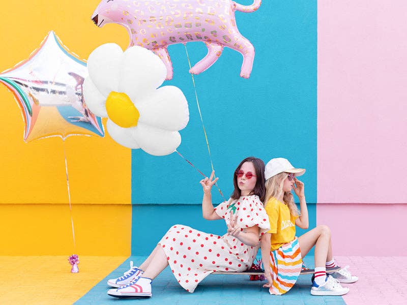 Ellie's Party Supply - Wholesale Balloon - Glossy Leopard Foil Balloon - Jungle Party Centerpiece | 40.5x24 Inches4