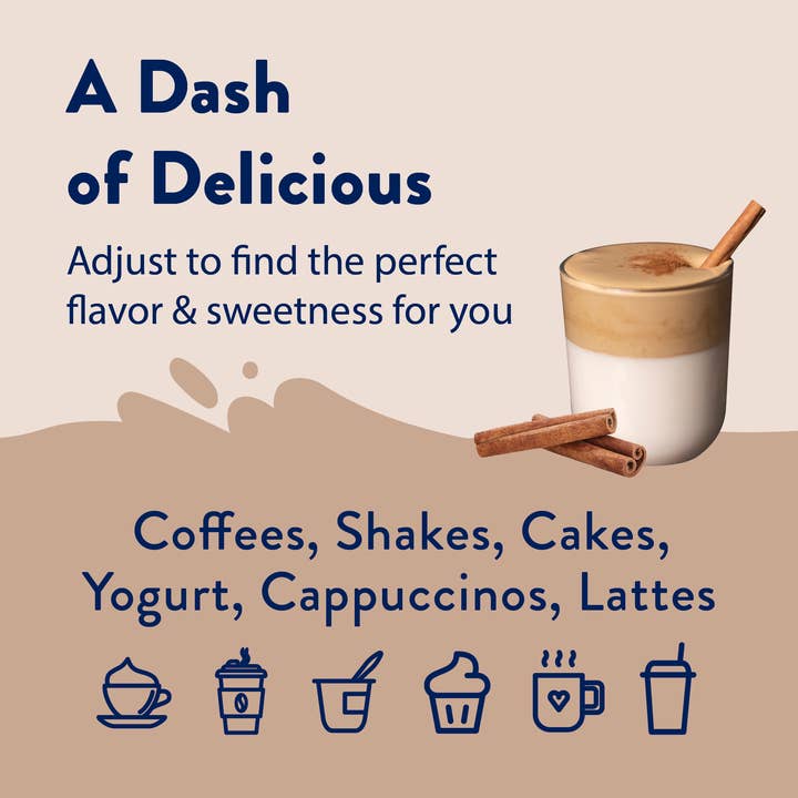 Jordan's Skinny Mixes - Wholesale Flavored Syrup - Sugar Free Cinnamon Dolce Syrup3