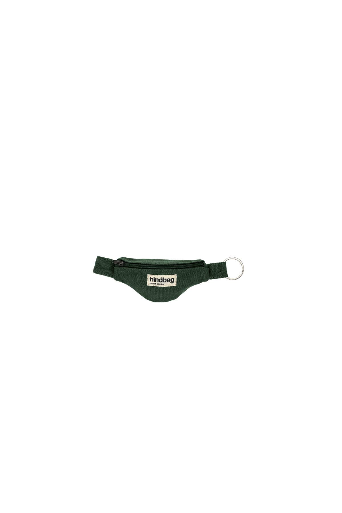 Hindbag - Wholesale Keychain - Women's - Côme Forestgreen key ring1