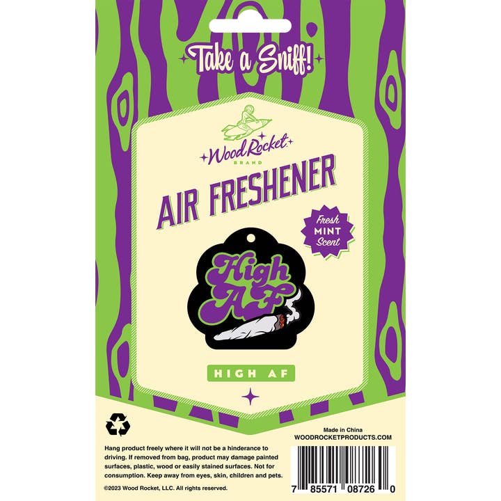 Purple Green White High AF Air Freshener, VAF-010 for wholesale on Faire2