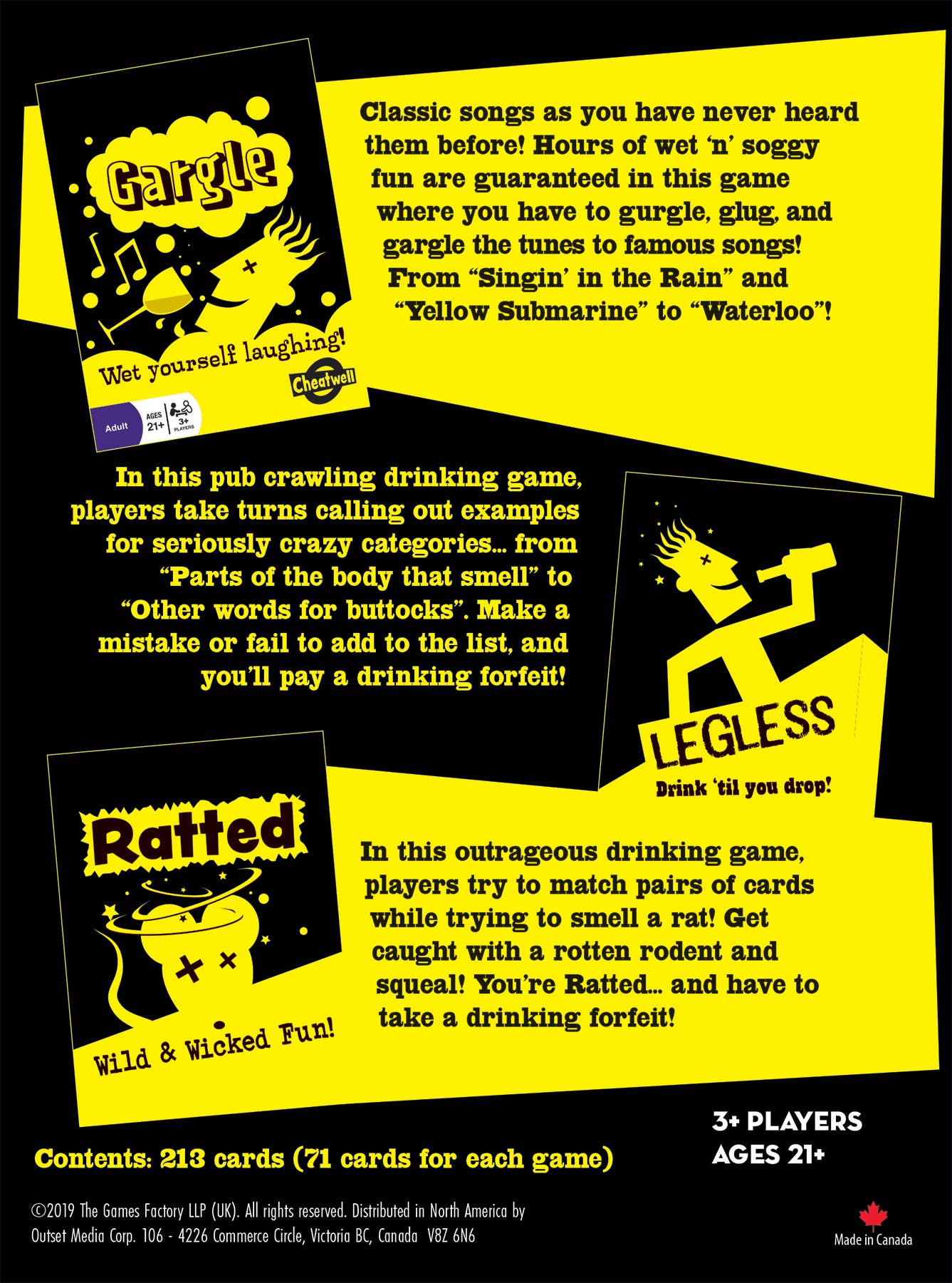 Outset Games and Cobble Hill Puzzles - Wholesale Card Game - Drunk-ish Card Game1