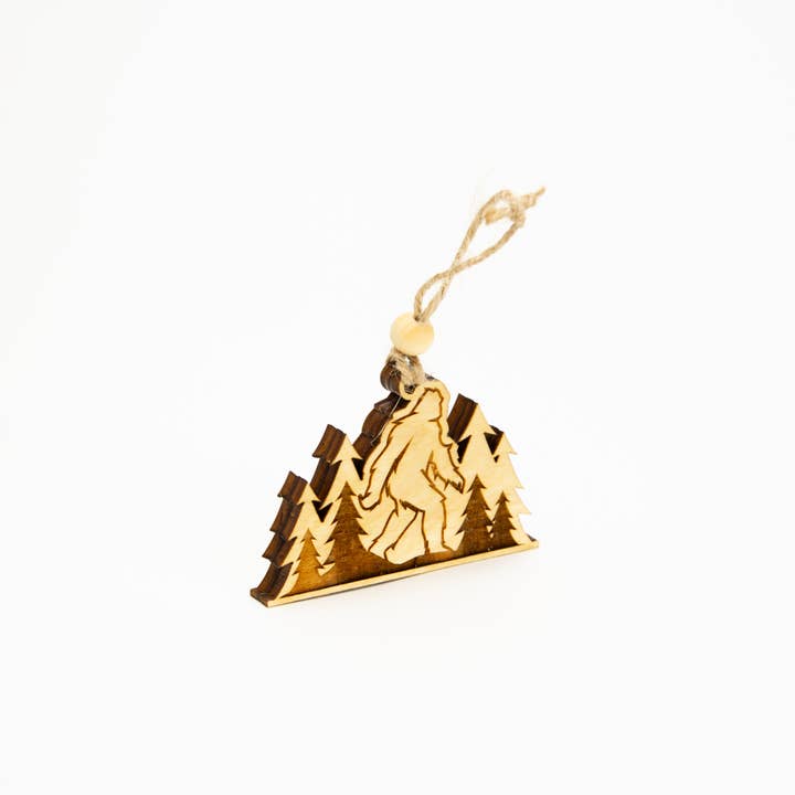 Beyond The Kerf - Wholesale Ornament - Sasquatch Ornament