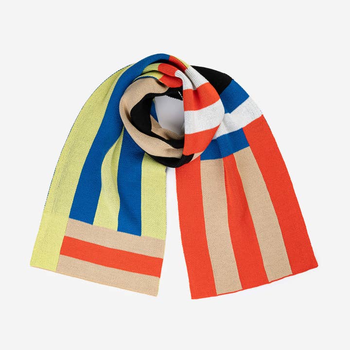 Waterfall Stripe Stort tørklæde for engroshandel hos VERLOOP | knits