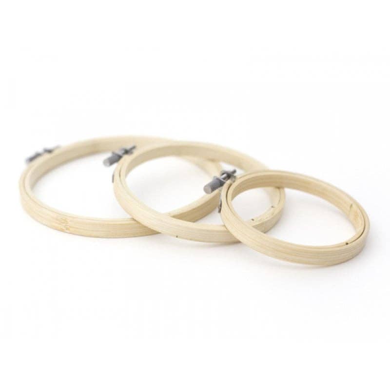 La Petite Épicerie - Wholesale Embroidery/Cross Stitch Supplies - 20 cm light wood embroidery drum2