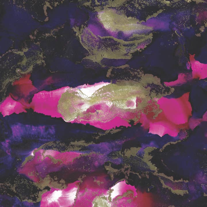 Swirl Pink - Black - Placemat for wholesale by Altoonastore