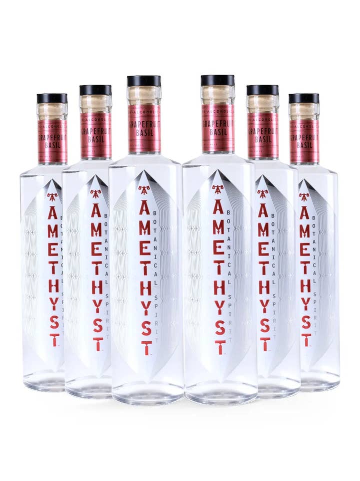 Amethyst Grapefruit Basil - 6 Pack for wholesale by Amethyst Spirits
