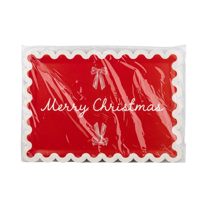 My Mind’s Eye - Wholesale Disposable Plate - PLPP139 - Merry Christmas Paper Platter1