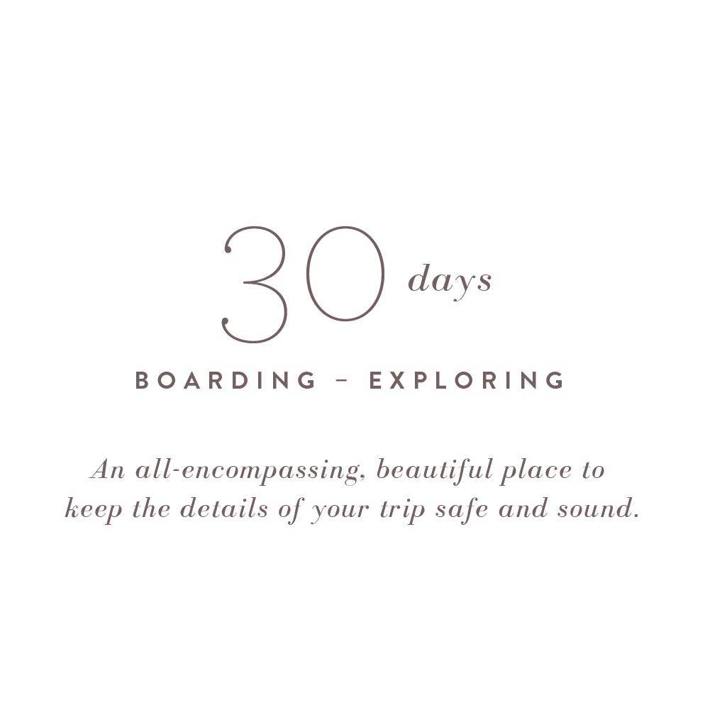 Promptly Journals - Wholesale Journal/Diary - Complete Travel Journal From Boarding to Exploring Hardcover16