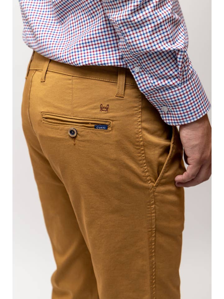 Custi Mikelo: Made in Spain - Wholesale Pants - Men's - Albero Elastic Chino Pants | Jesulín3