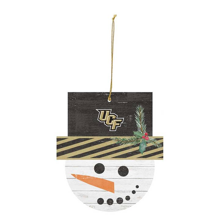 Snowman Ornament Central Florida Knights for wholesale by KH Sports Fan